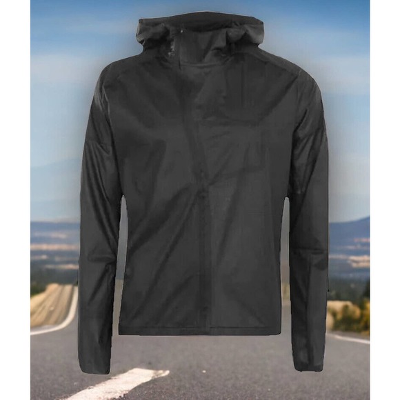 Nike Tech Black Packable Reflective Running Jacket CT2381 Mens Large NEW!!! - Picture 12 of 12